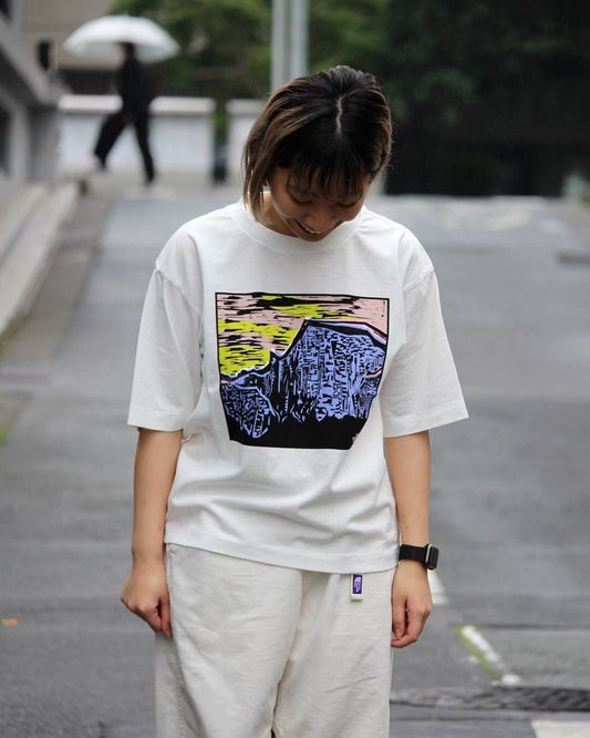 TNF 紫標tee