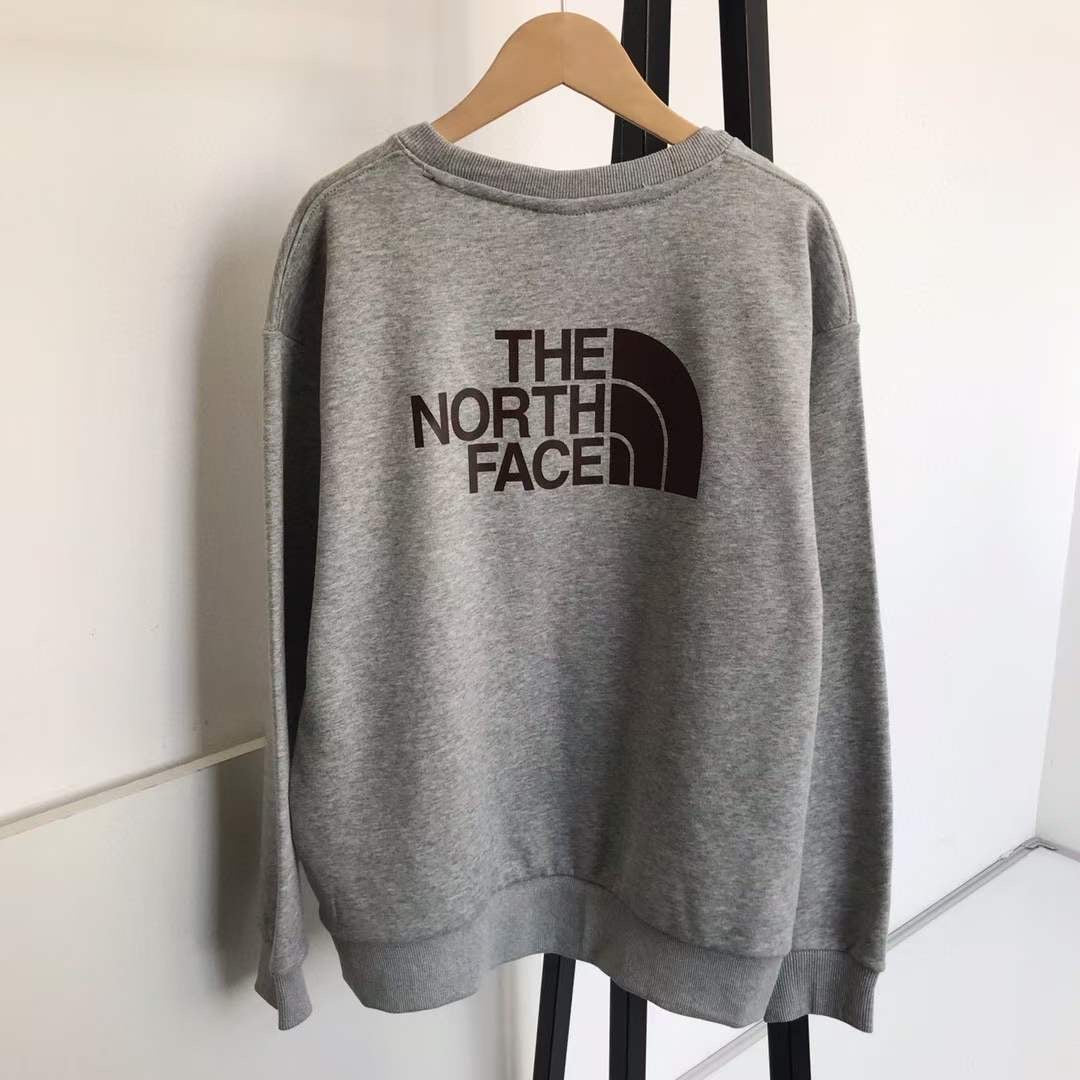 The north face 淨色印花衛衣