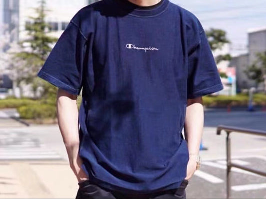 Champion 牛仔毛圈料tee