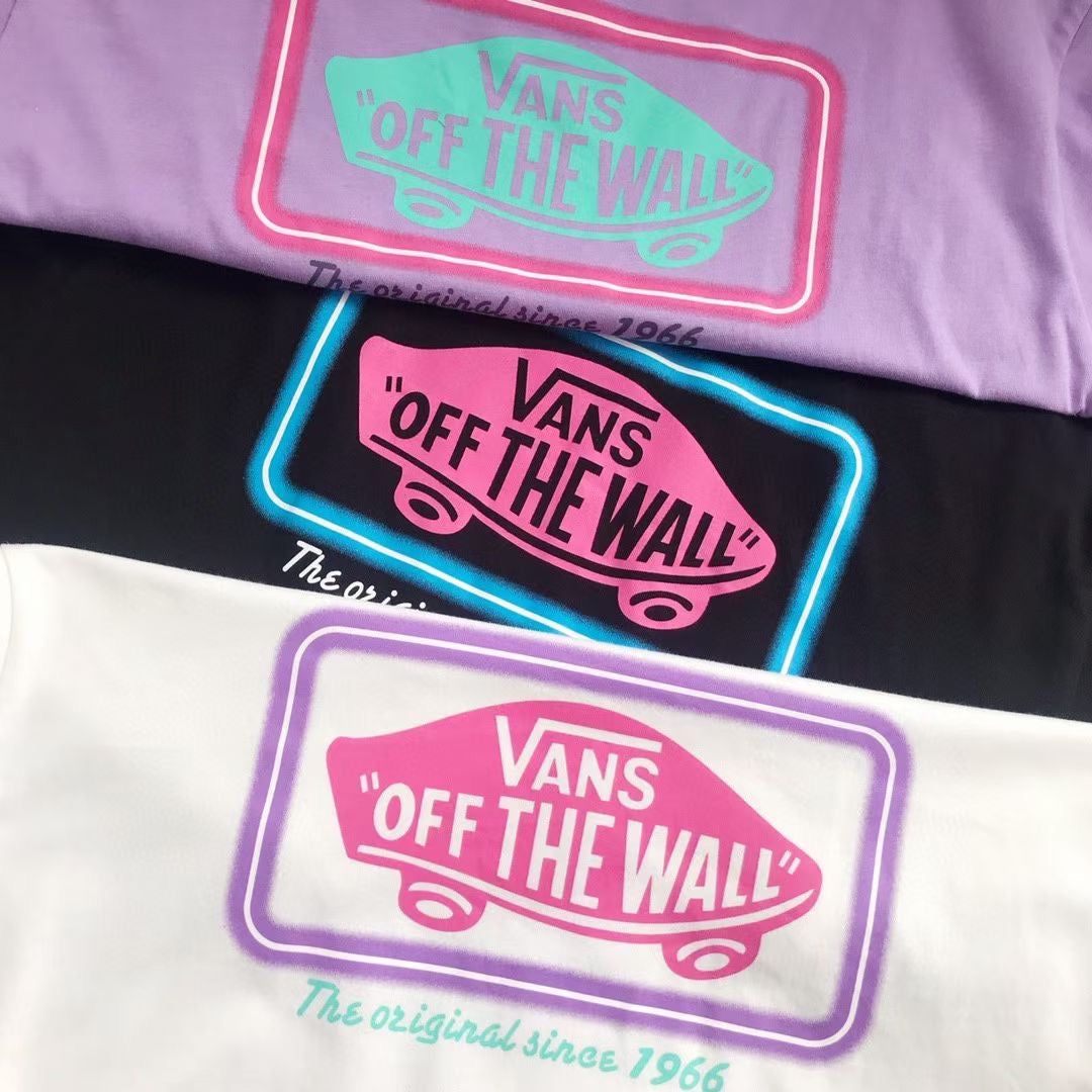 Vans 撞色tee