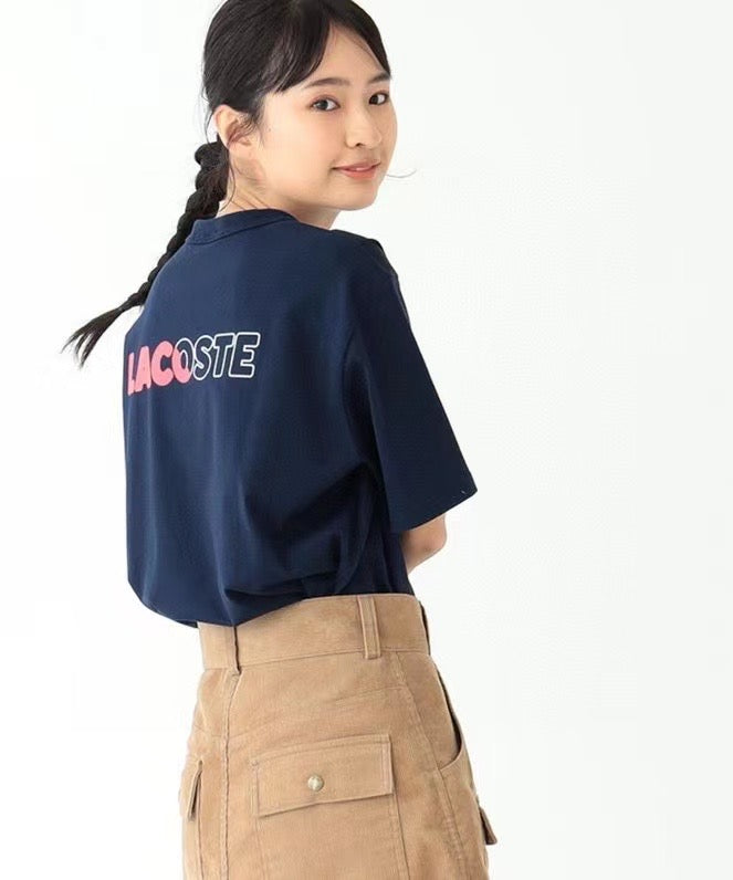 Lacoste 印花短袖tee