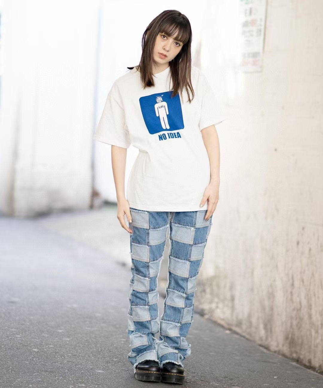 X girl robot tee