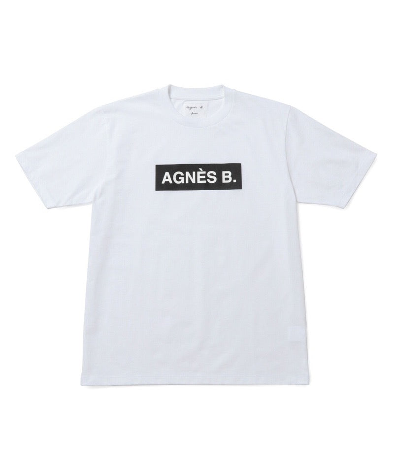 Agnes b 字方格tee