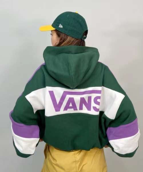 Vans接拼hoodies