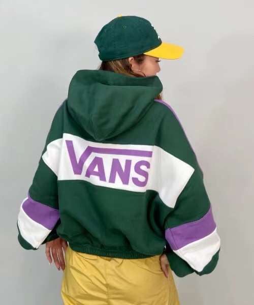 Vans接拼hoodies