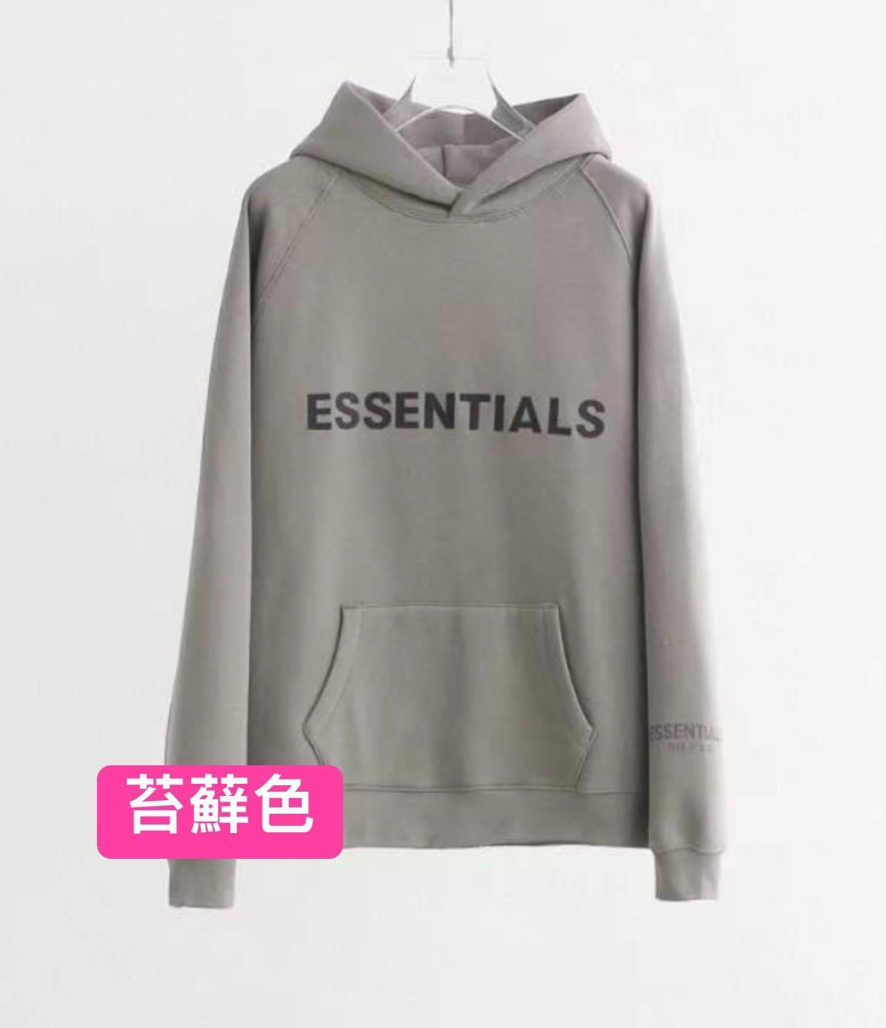 Essentials logo hoodies