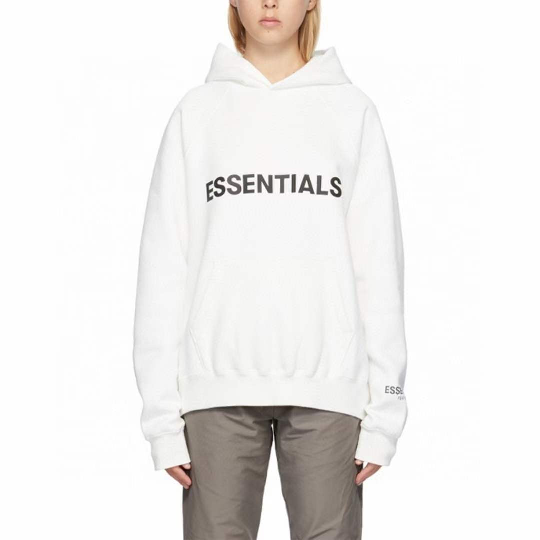 Essentials logo hoodies