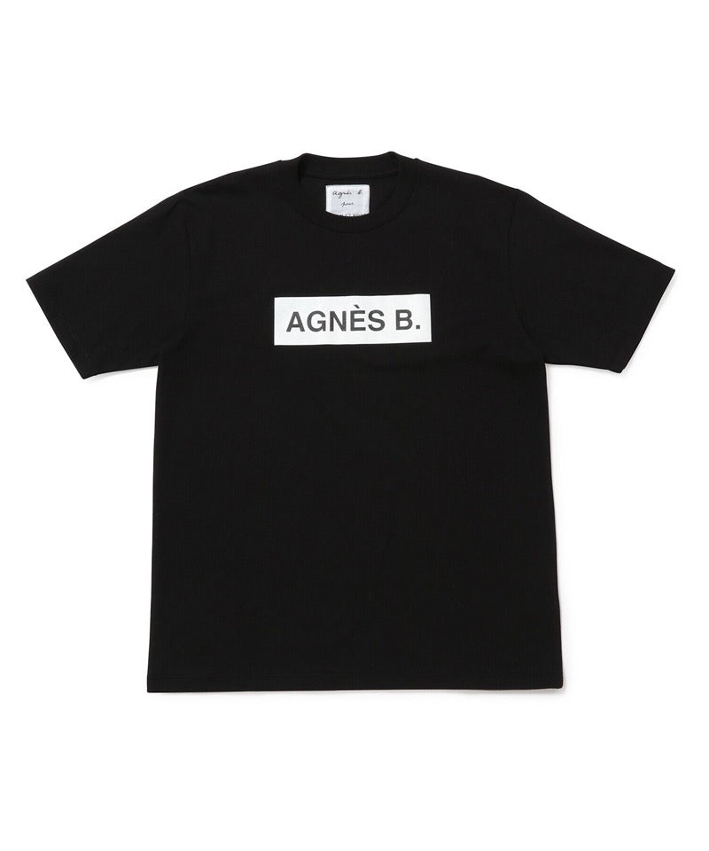 Agnes b 字方格tee