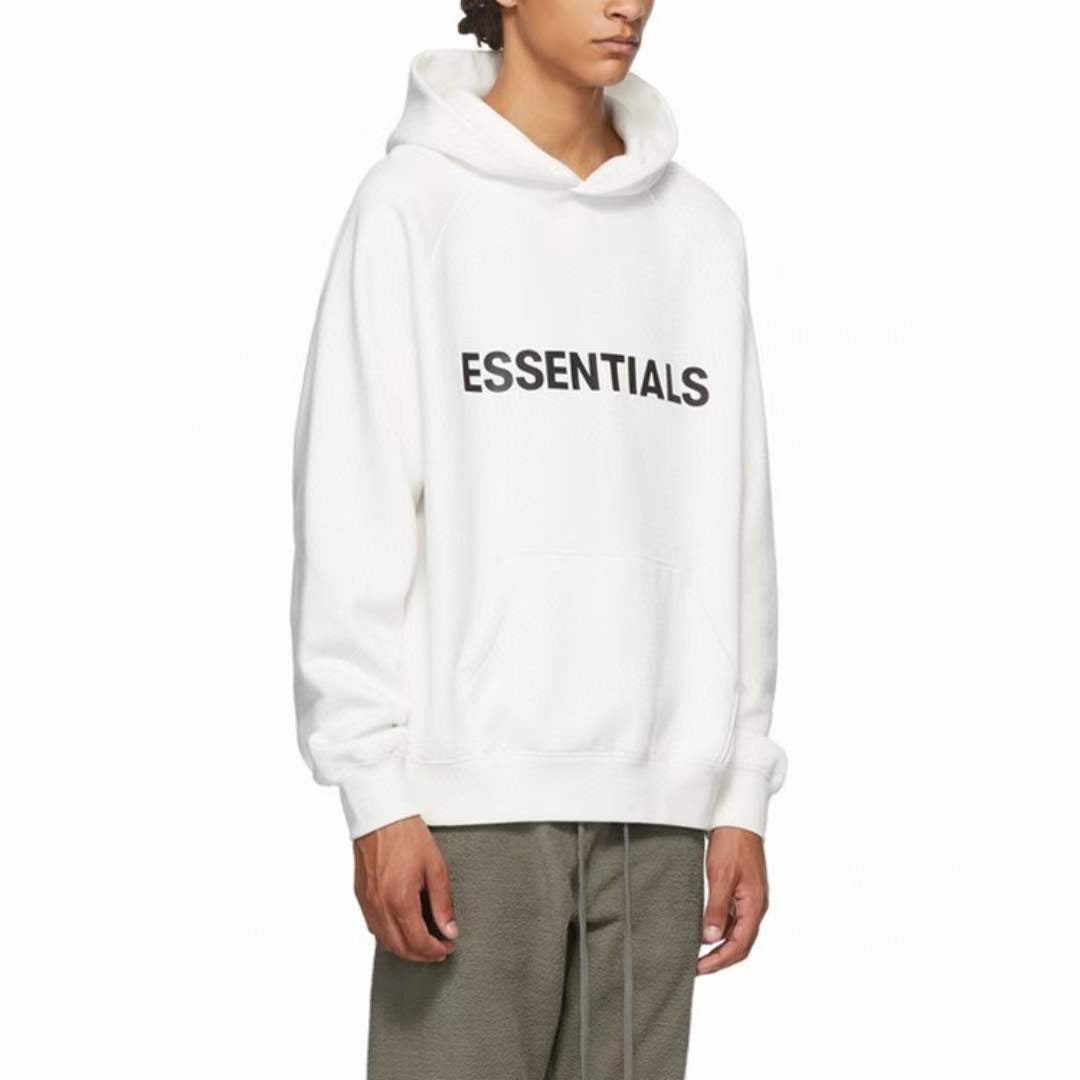 Essentials logo hoodies