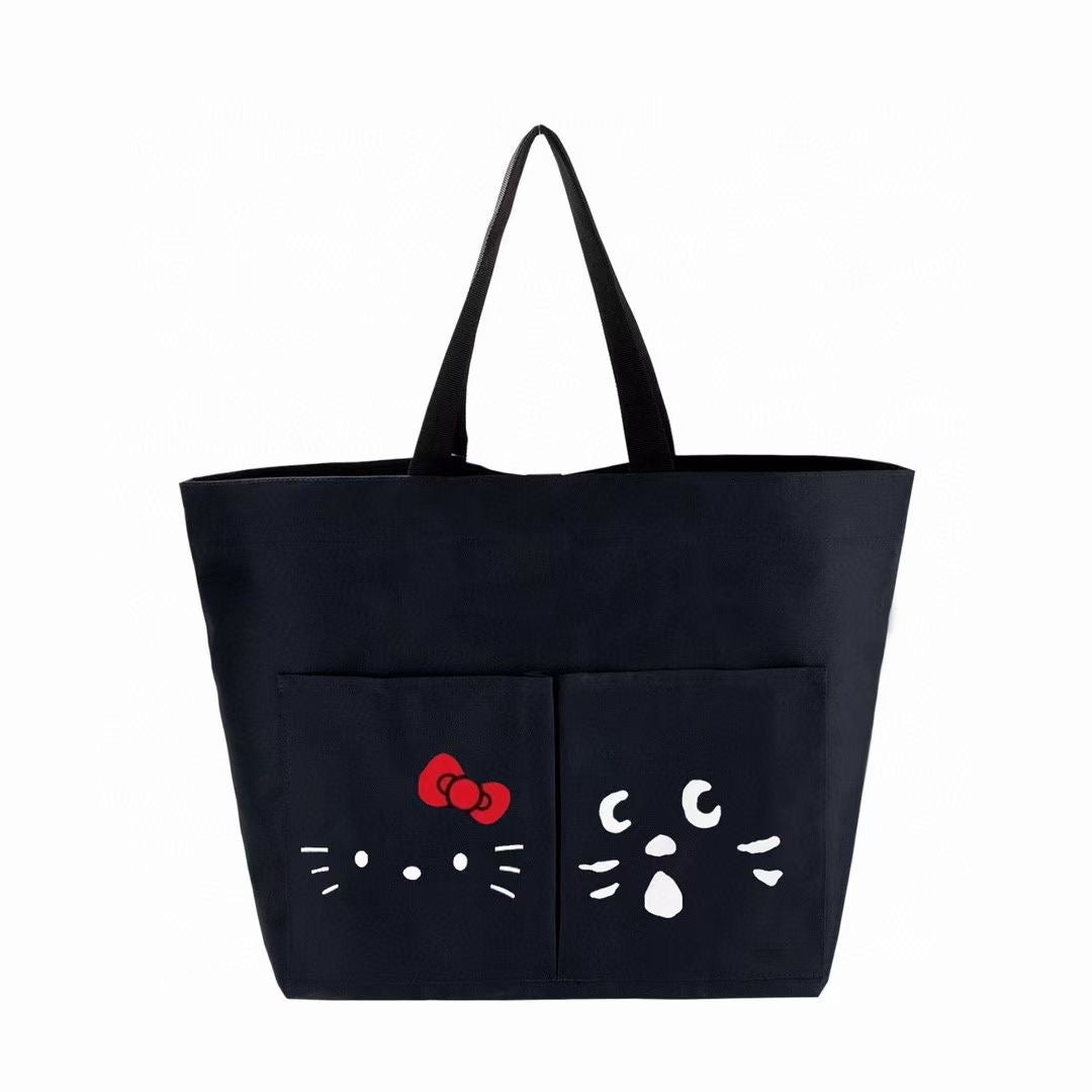 Nenet x kitty tote bag