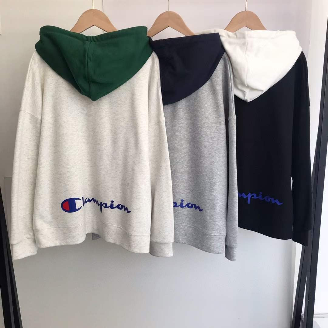 Nenet x champion接拼hoodies