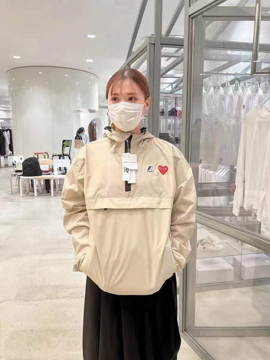 Comme des garçons x kway 防水外套