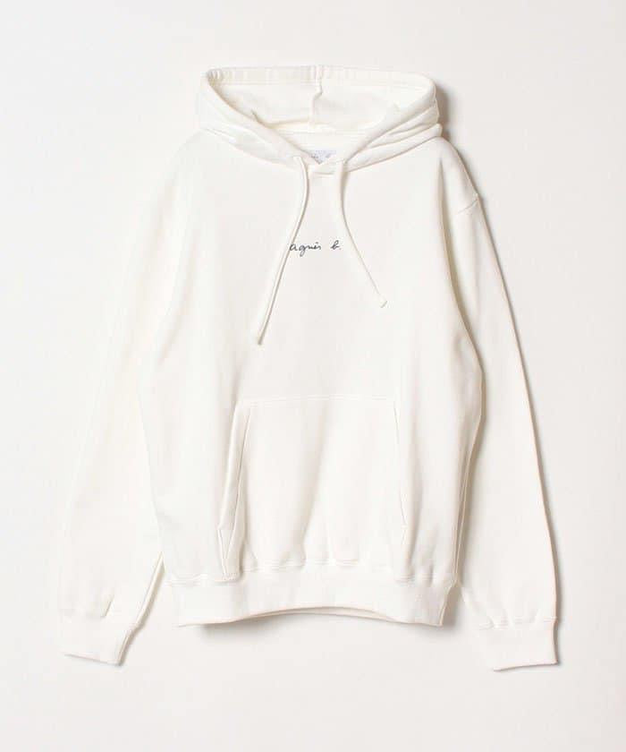 Agnes b logo hoodies