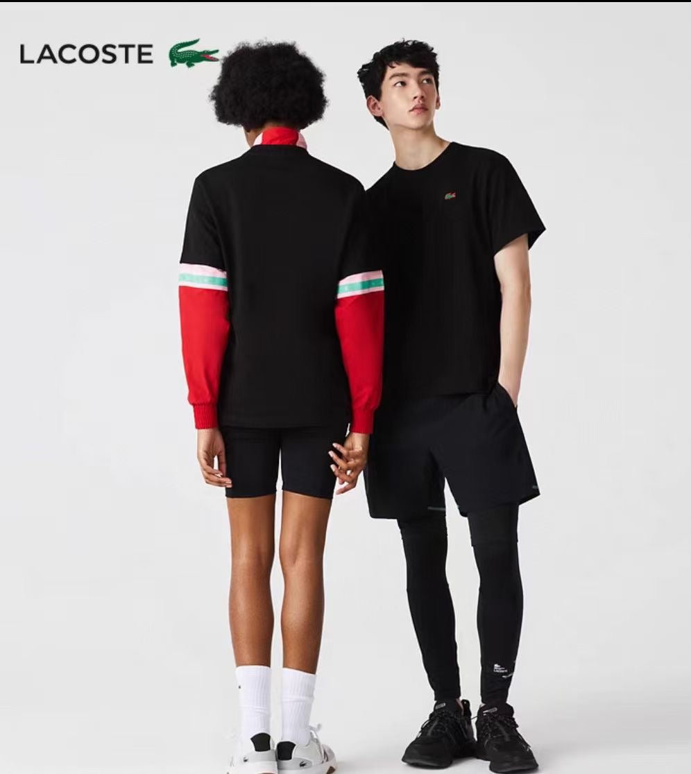 Lacoste 刺繡tee