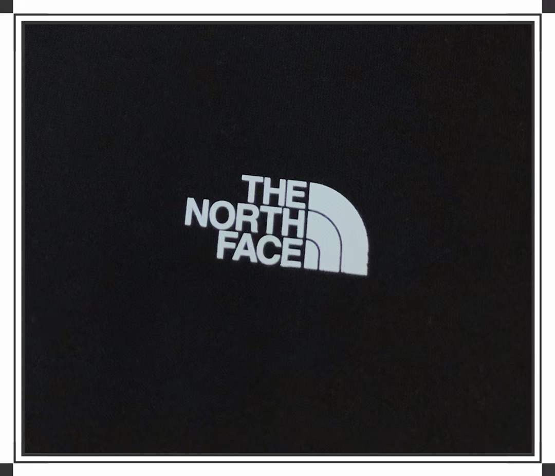 The north face 淨色印花衛衣