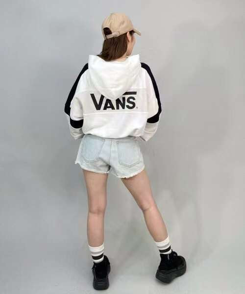 Vans接拼hoodies