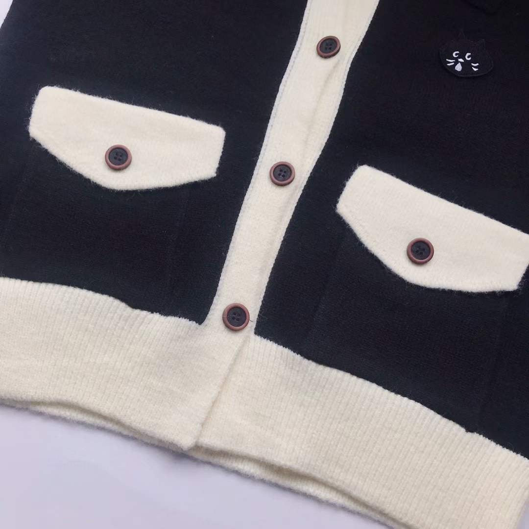 Nenet V領針織cardigan