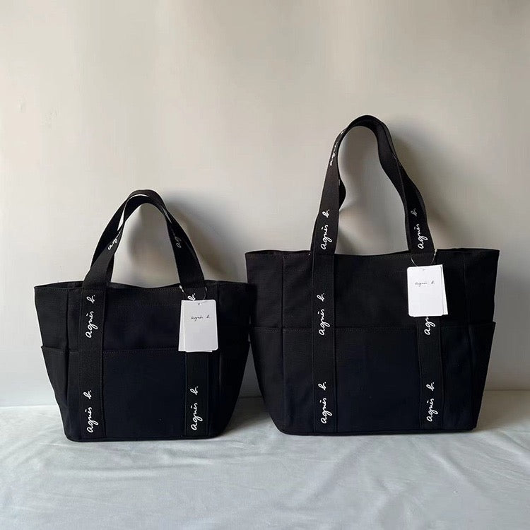 Agnis b logo tote bag