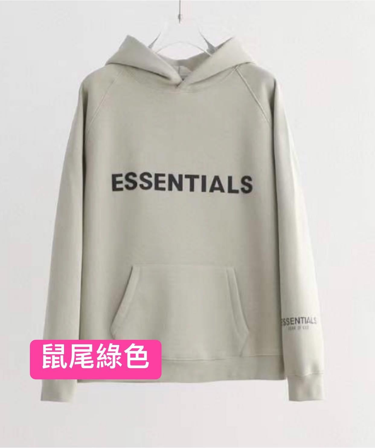 Essentials logo hoodies