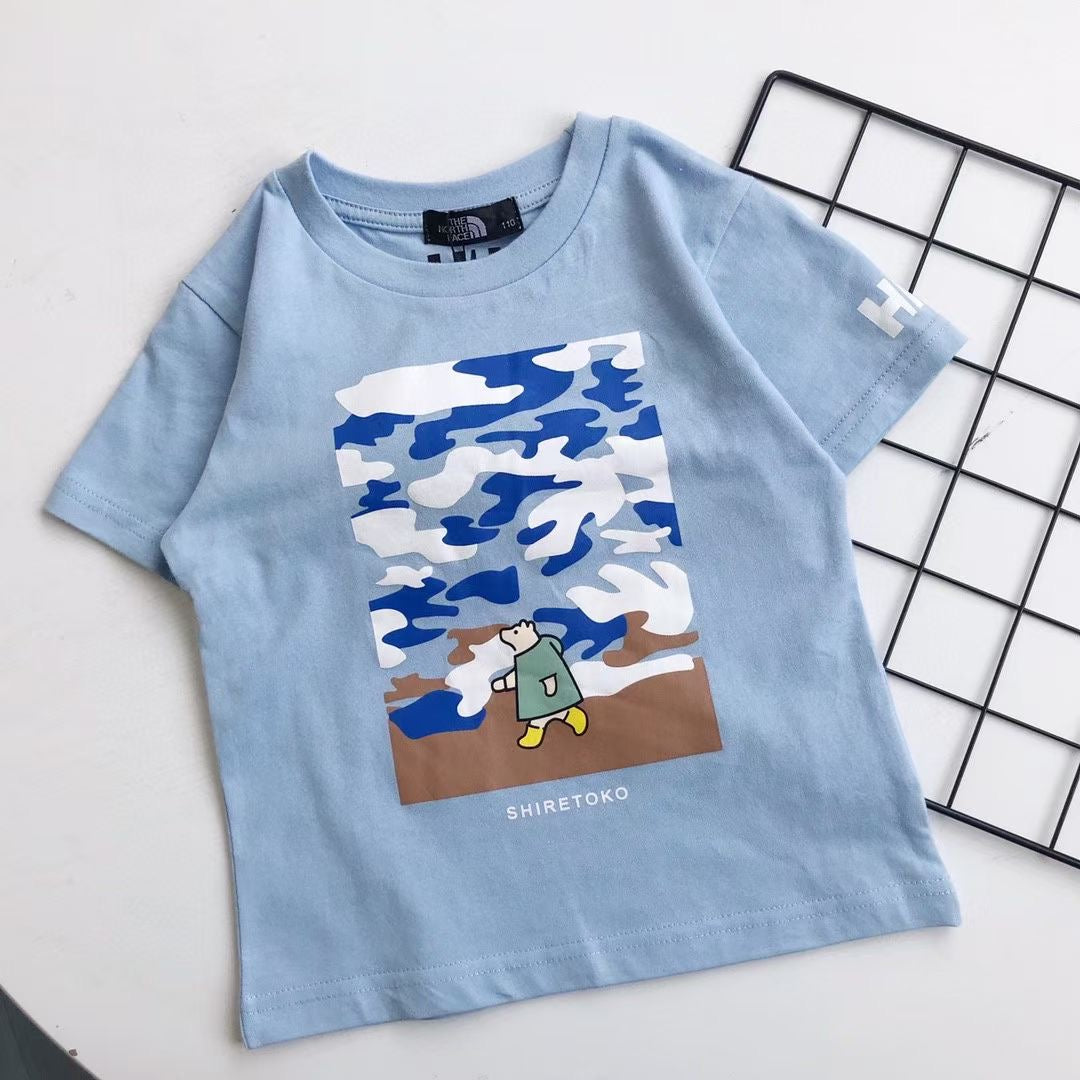 TNF 童裝 bear tee