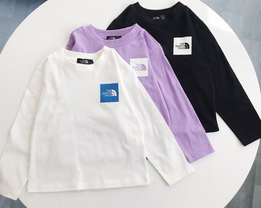 TNF 方格 童裝tee