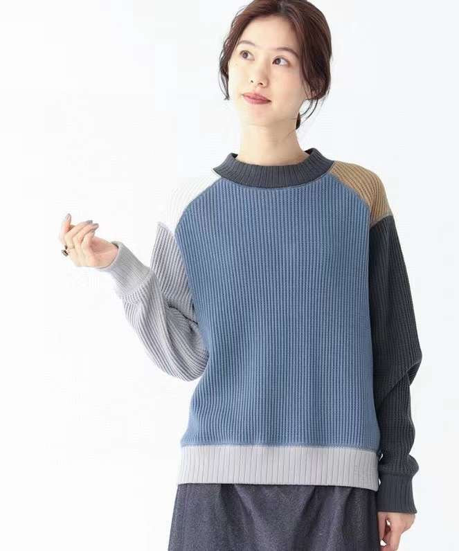 Beams boy 接拼sweater