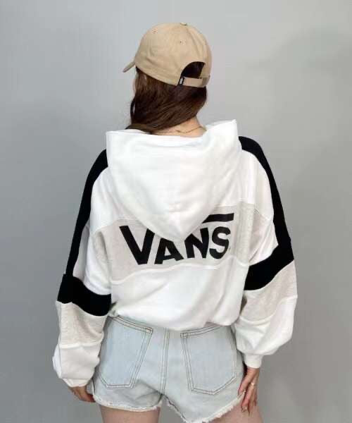 Vans接拼hoodies