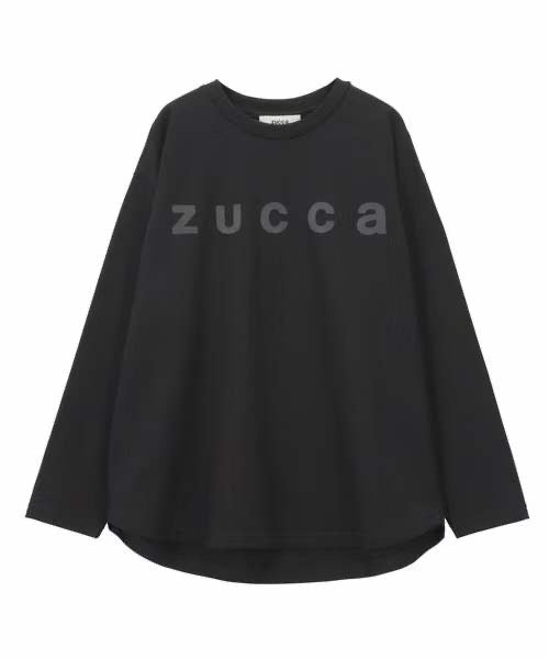 Zucca 淨色logo印花衛衣