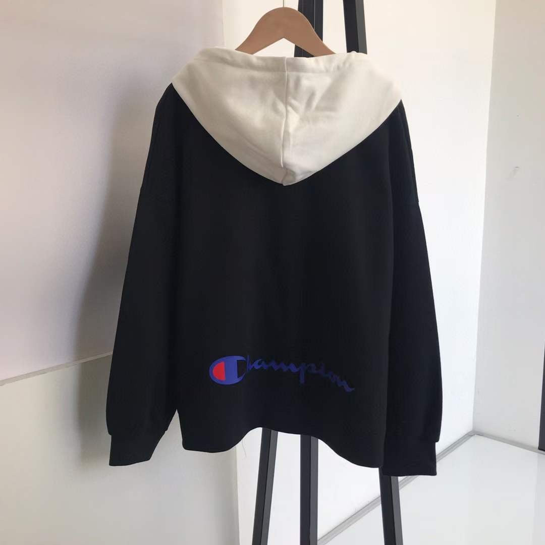 Nenet x champion接拼hoodies