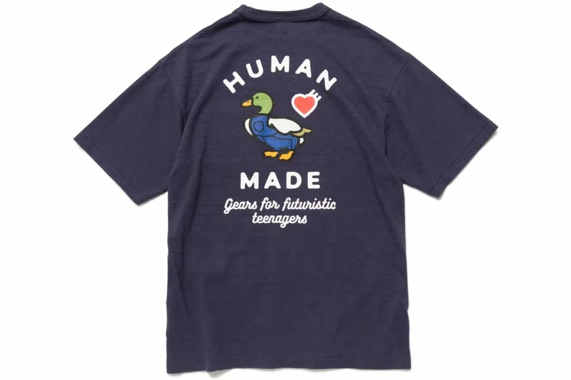 Human made 彩色Duck tee