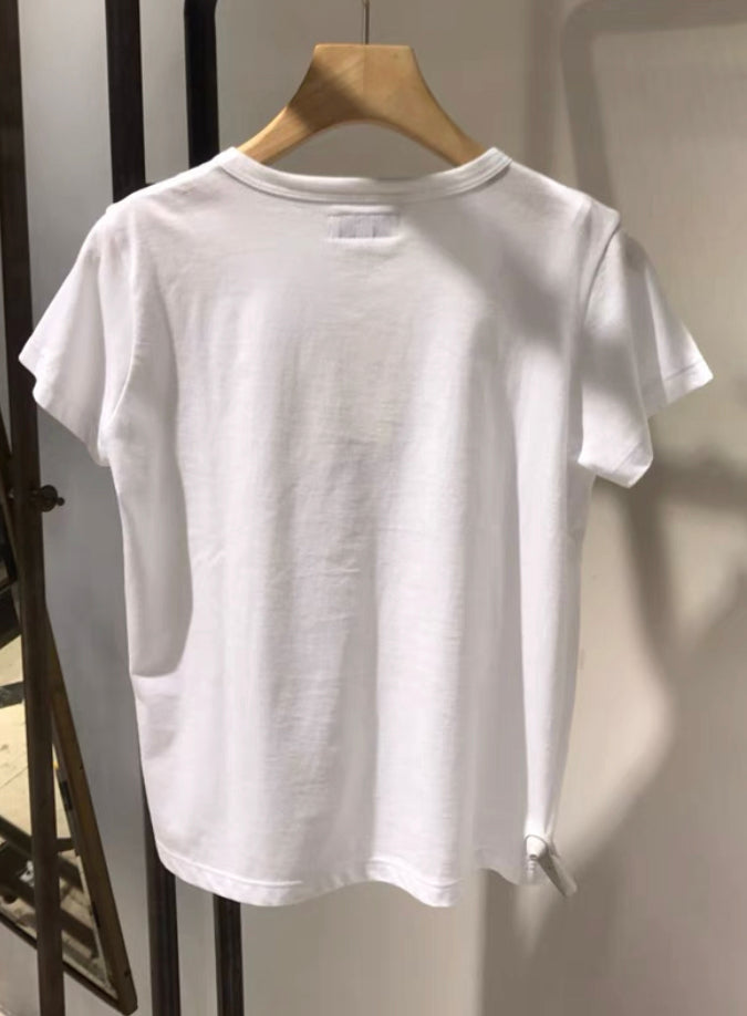 Agnes b 蜥蝪 tee