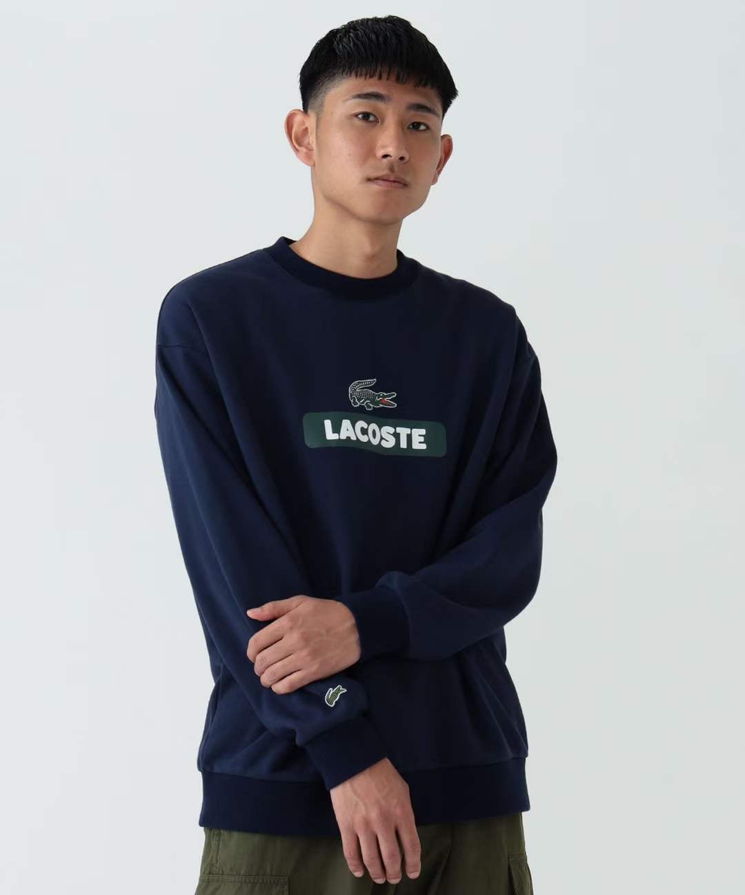 Lacoste x beams Crocodile 衛衣