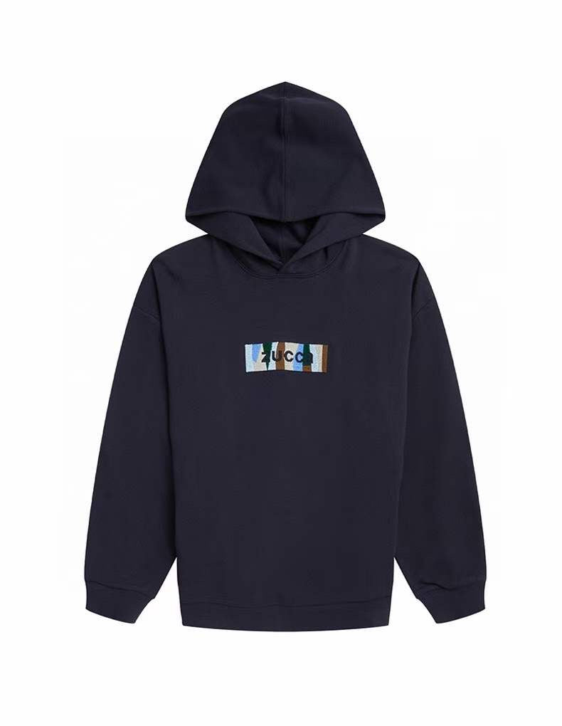 Zucca 印花hoodies