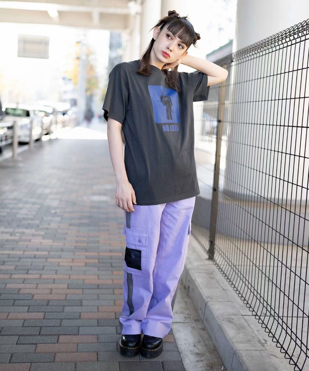 X girl robot tee