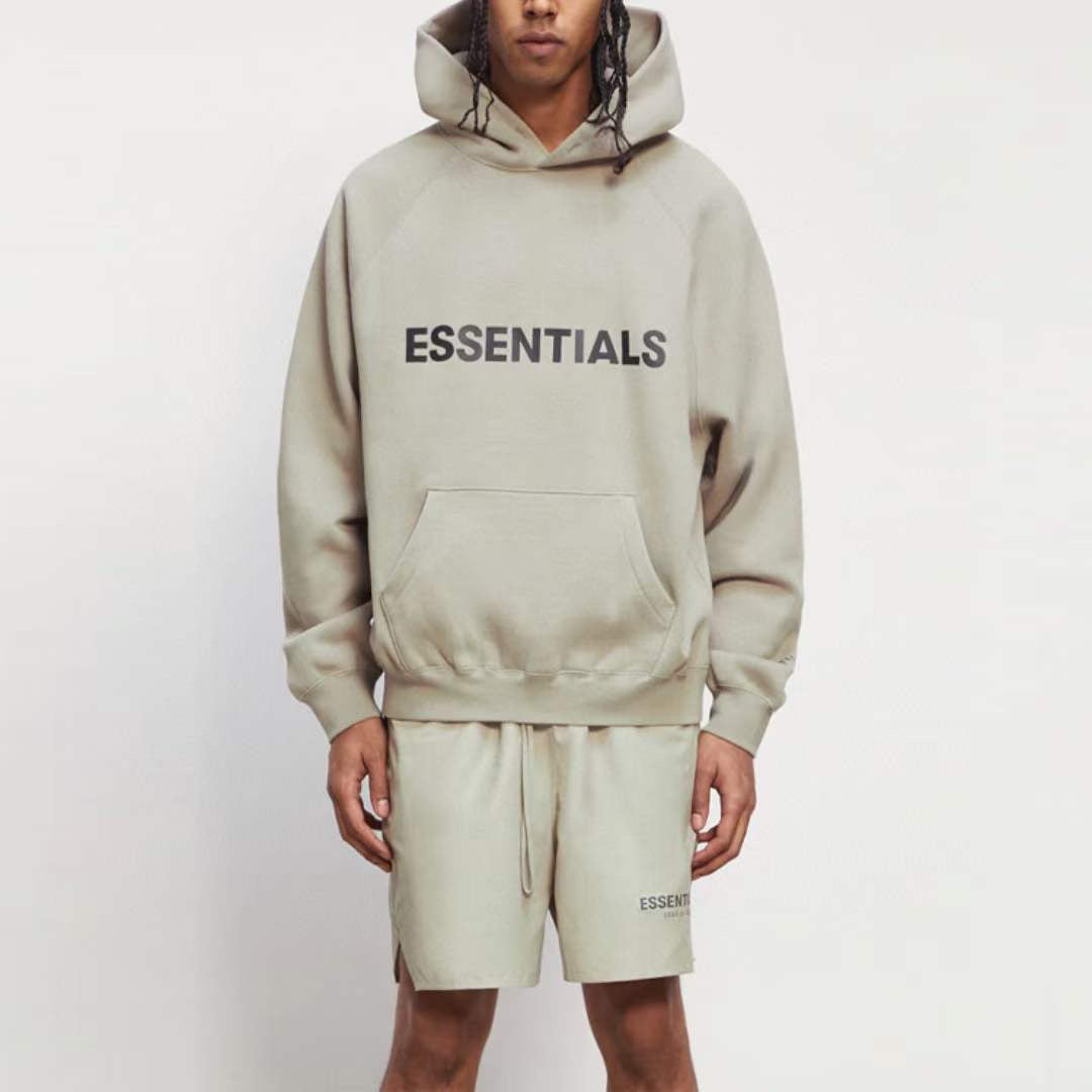 Essentials logo hoodies