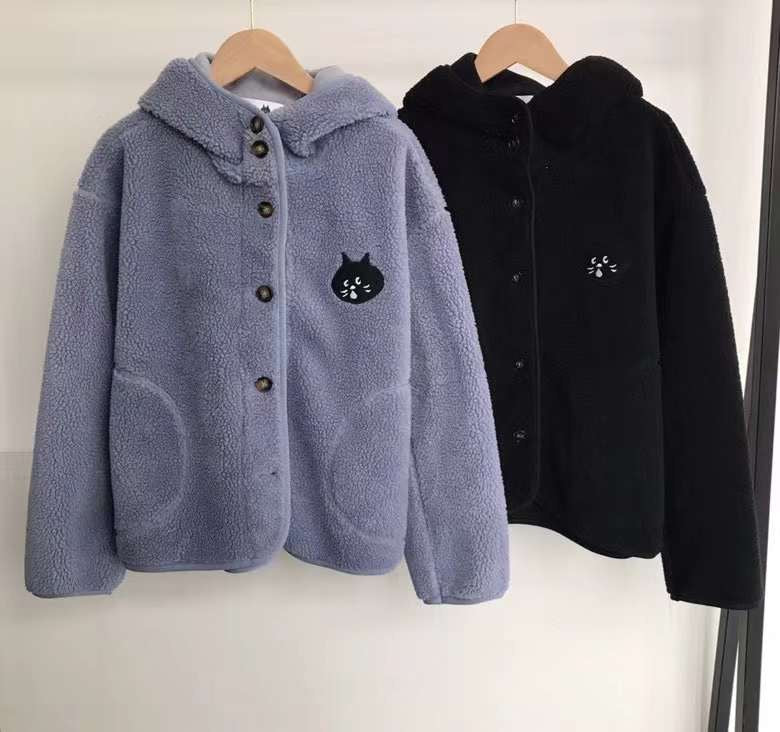 Nenet羊羔hoodies jacket