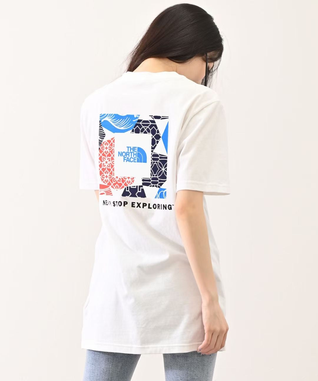 TNF 圖形pattern tee