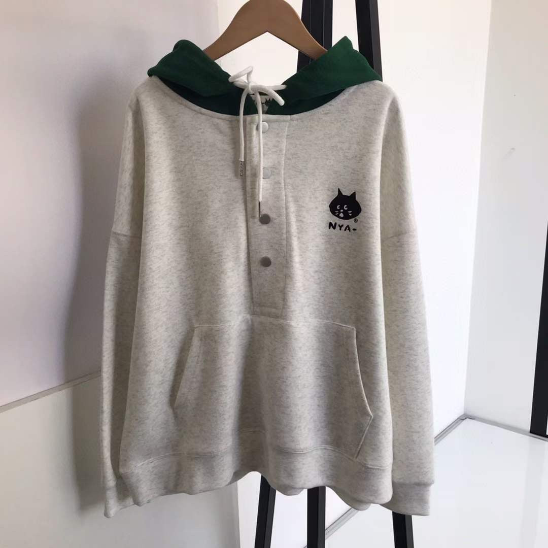 Nenet x champion接拼hoodies