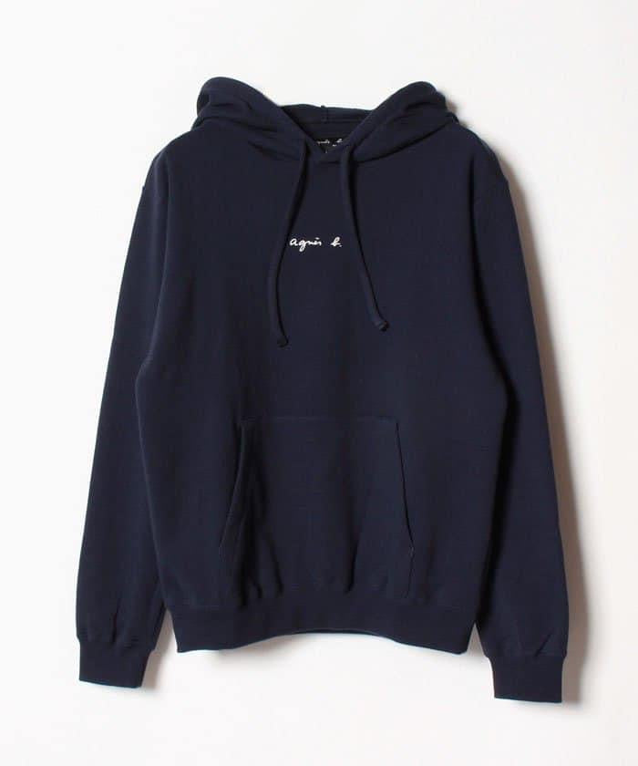 Agnes b logo hoodies