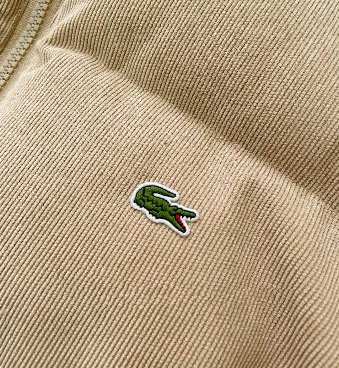 Lacoste 燈芯絨羽絨