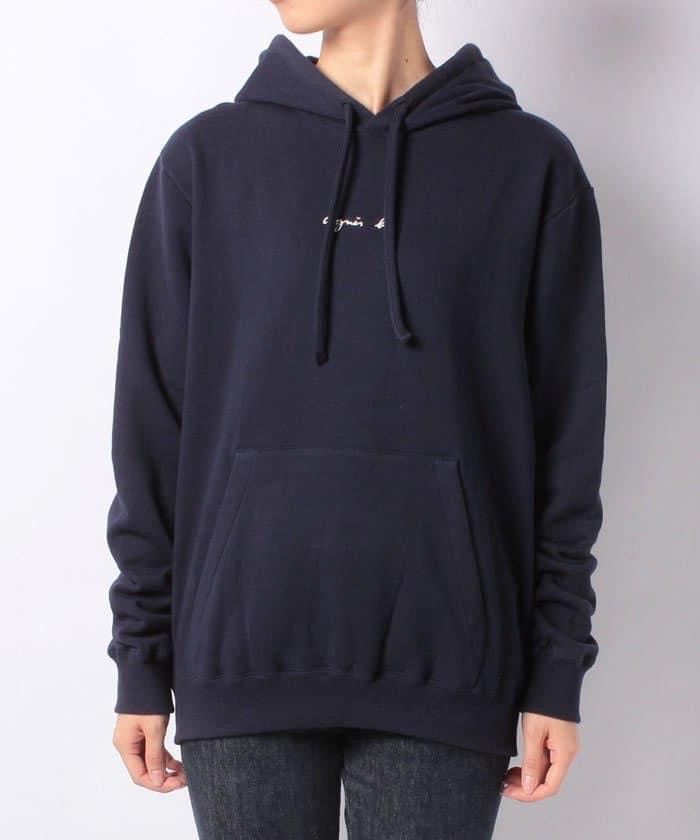 Agnes b logo hoodies