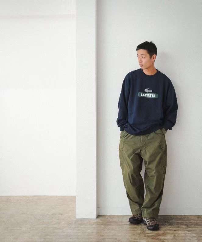 Lacoste x beams 衛衣