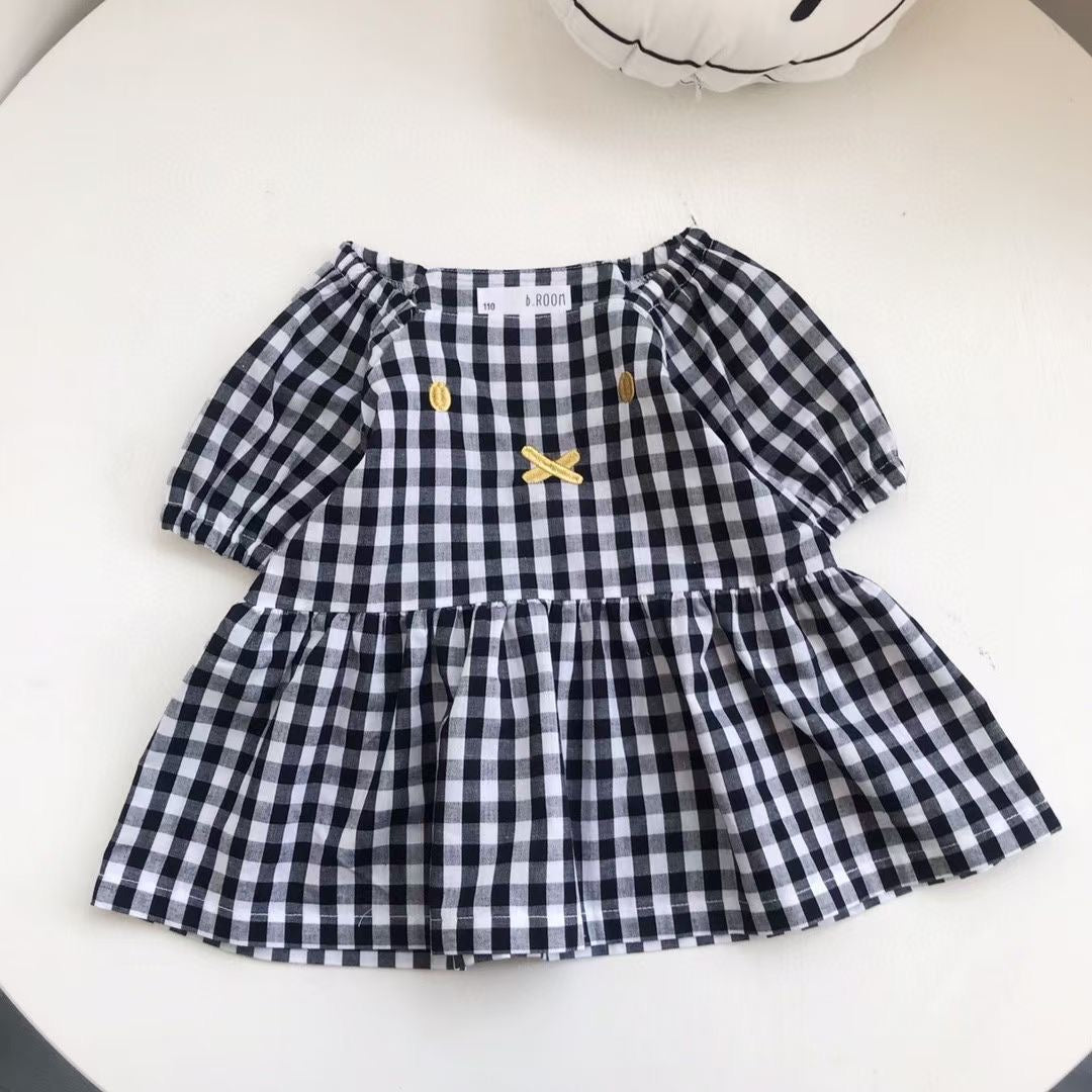 Miffy 童裝格仔tee