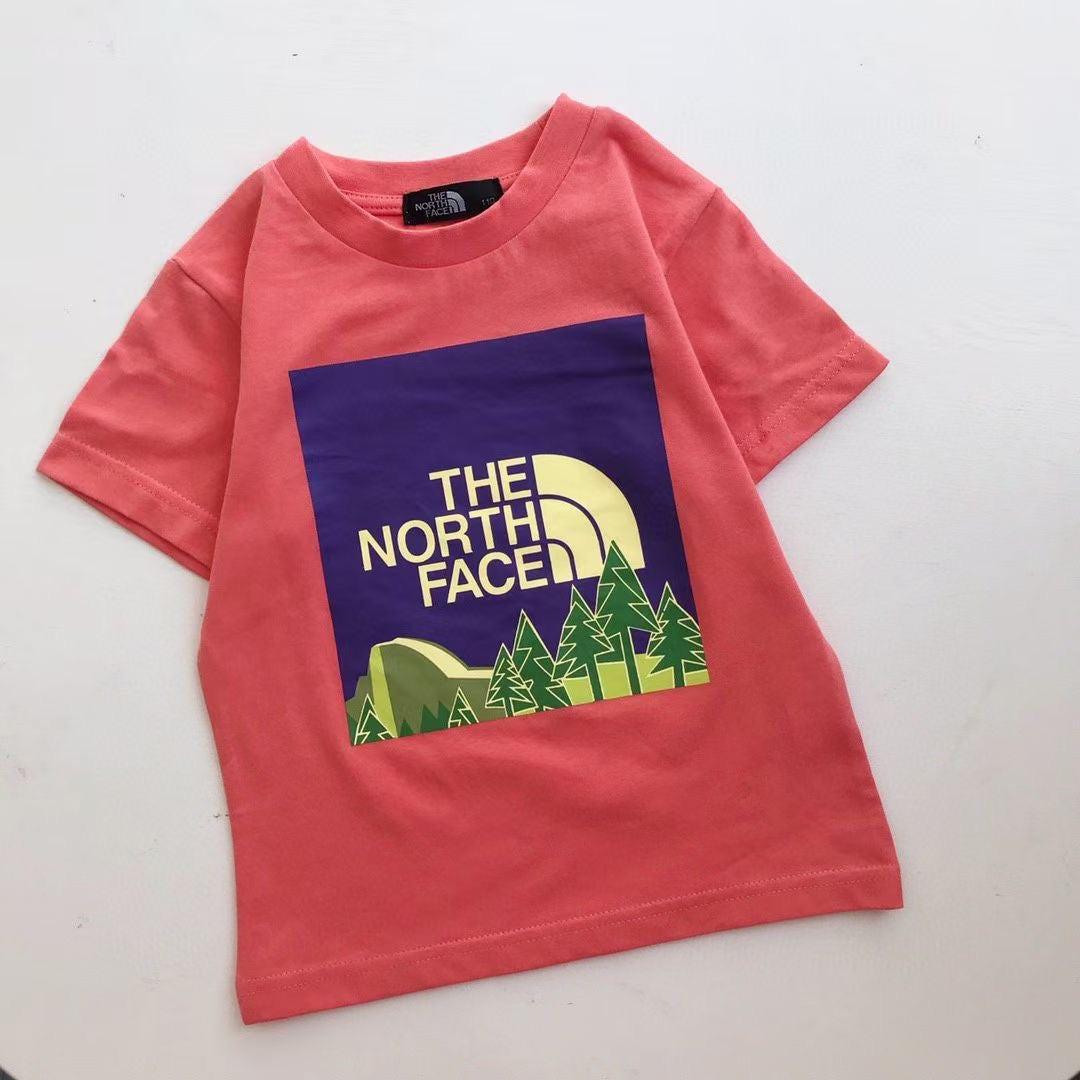 TNF 童裝 風景 tee