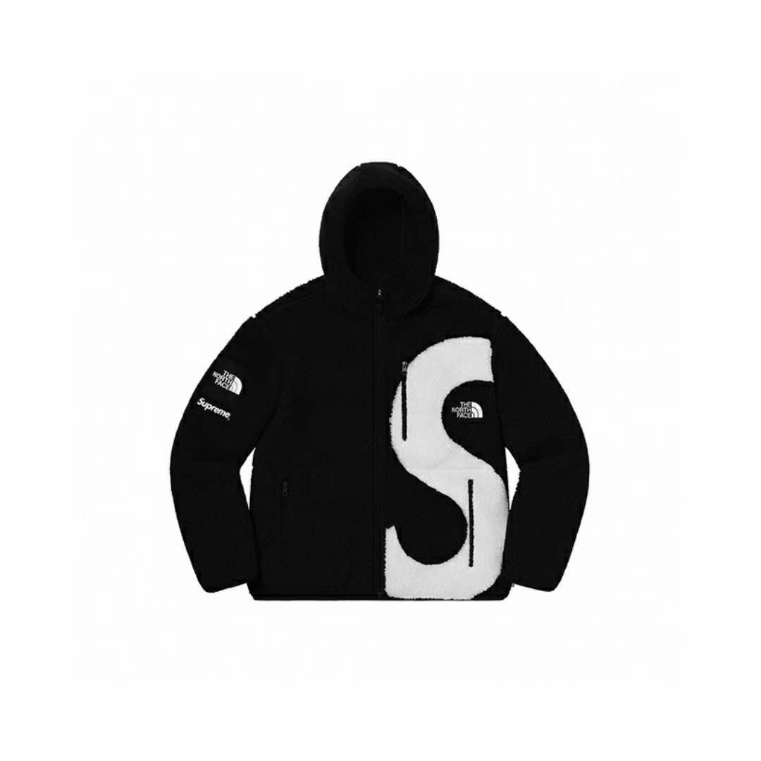 TNF x supreme搖粒絨外套