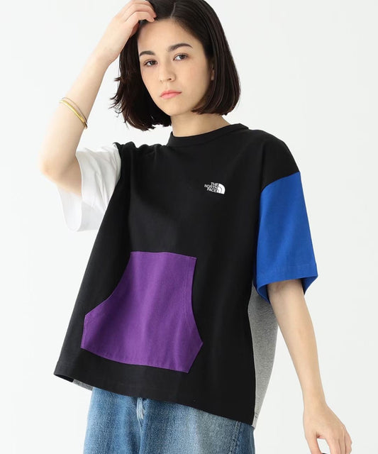 TNF colorful接拼tee