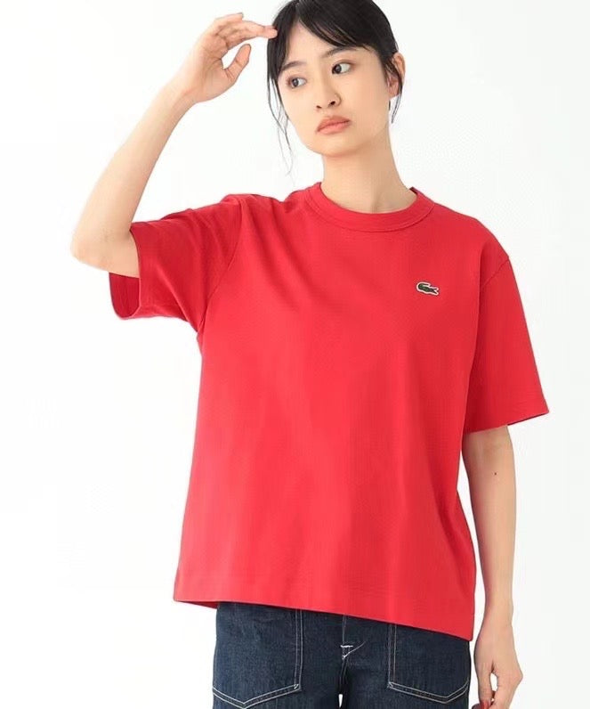 Lacoste 印花短袖tee